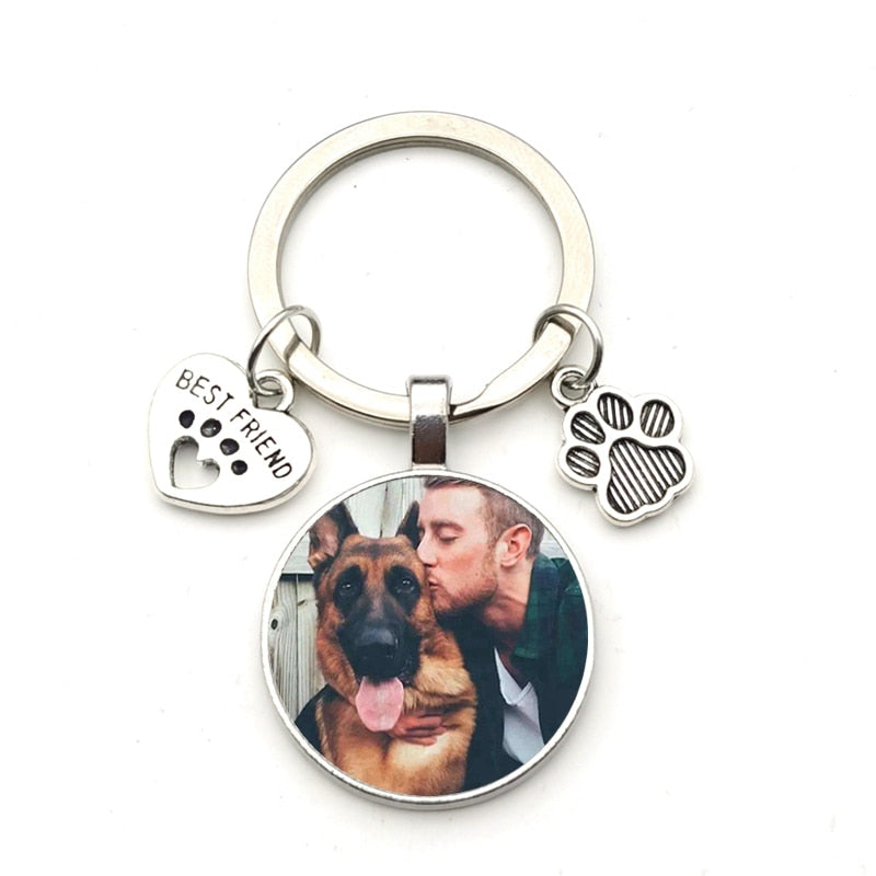 Chaveiro Personalizado meu melhor amigo - Personalize sua foto com seu pet