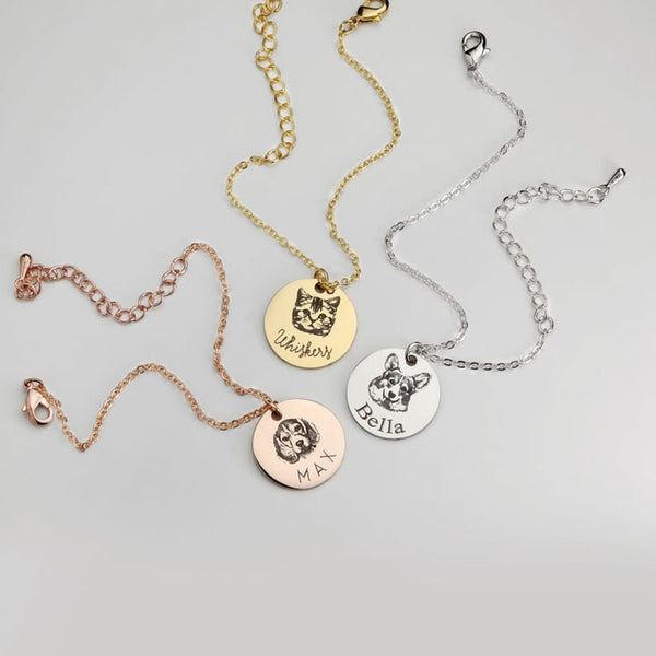 Pulseira Personalizada Lembrança Pet - Personalize a foto do seu animal