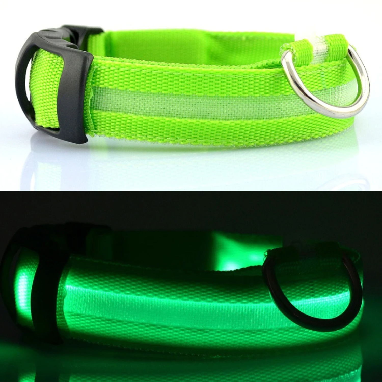Brinde Coleira Pet de LED para cães e gatos