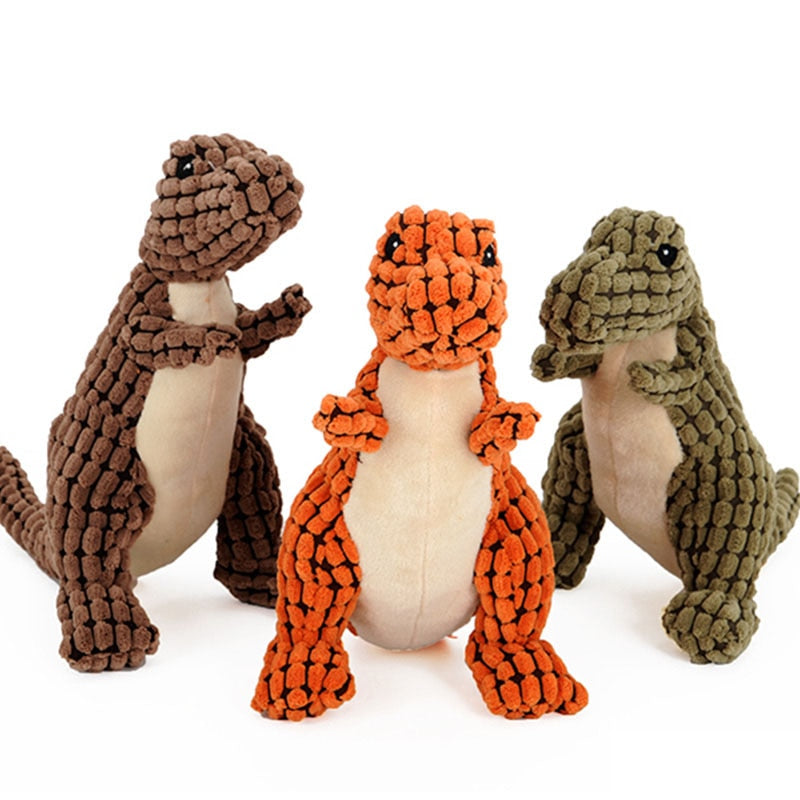 Brinquedo para Cachorro de Dinossauro Divertido