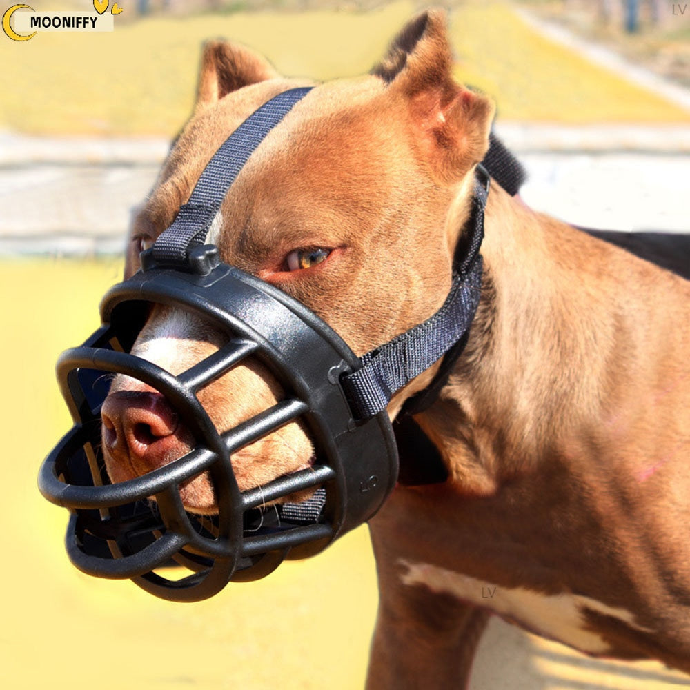 Focinheira Macia e Respirável para Cachorros