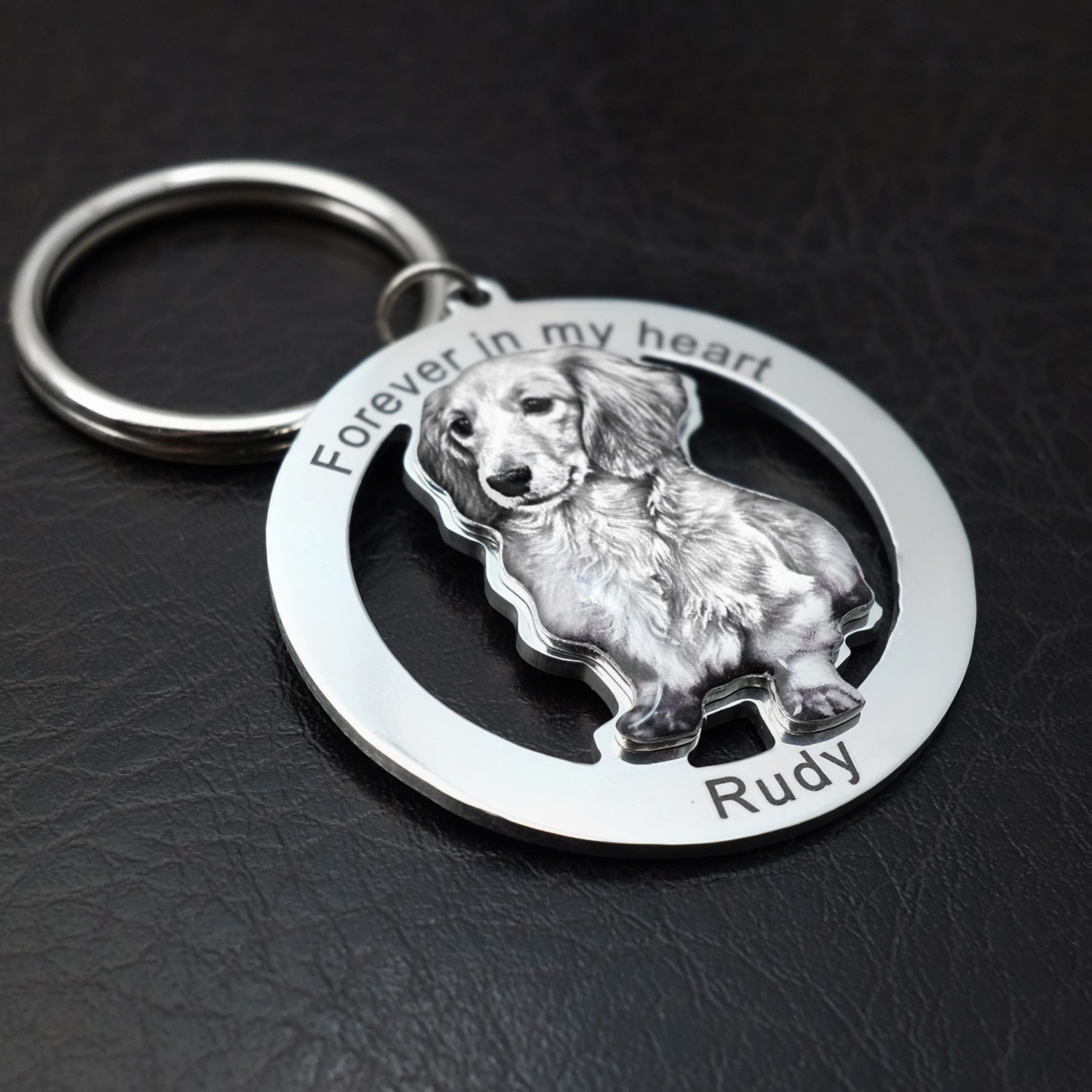 Chaveiro Personalizado com Foto Redondo